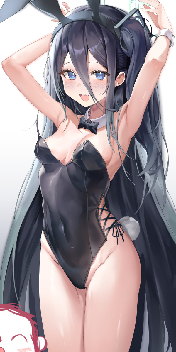 This is a pixiv picture whose title is bunny aris.