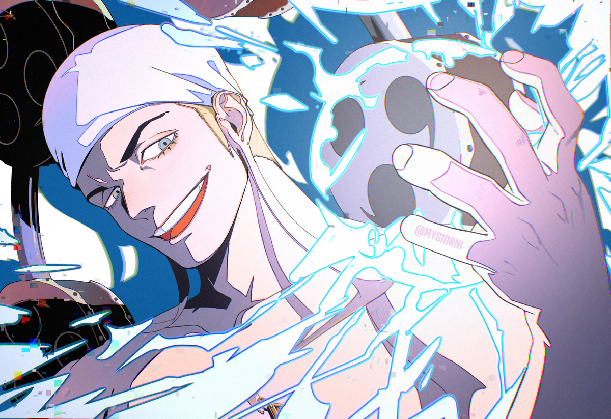 This is a pixiv picture whose title is 5.6 Happy Birthday Enel⚡️.