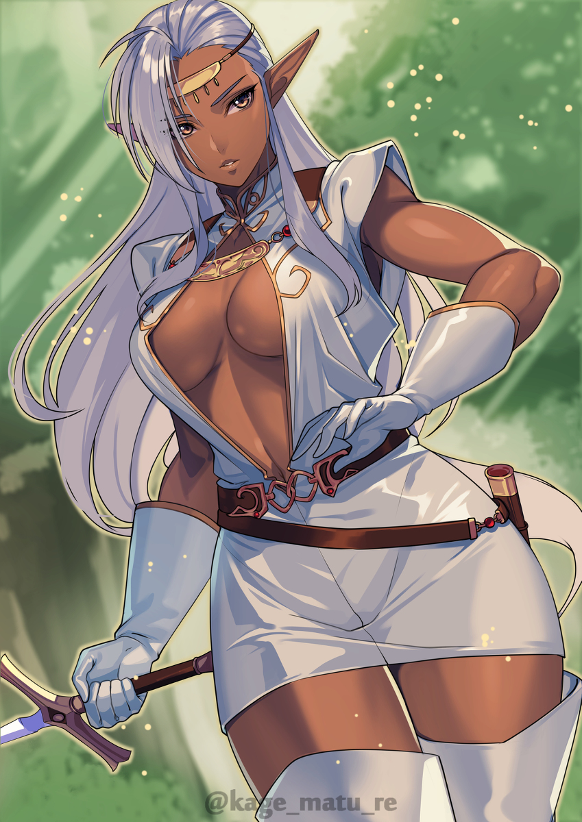 This is a pixiv picture whose title is ロードス島戦記.