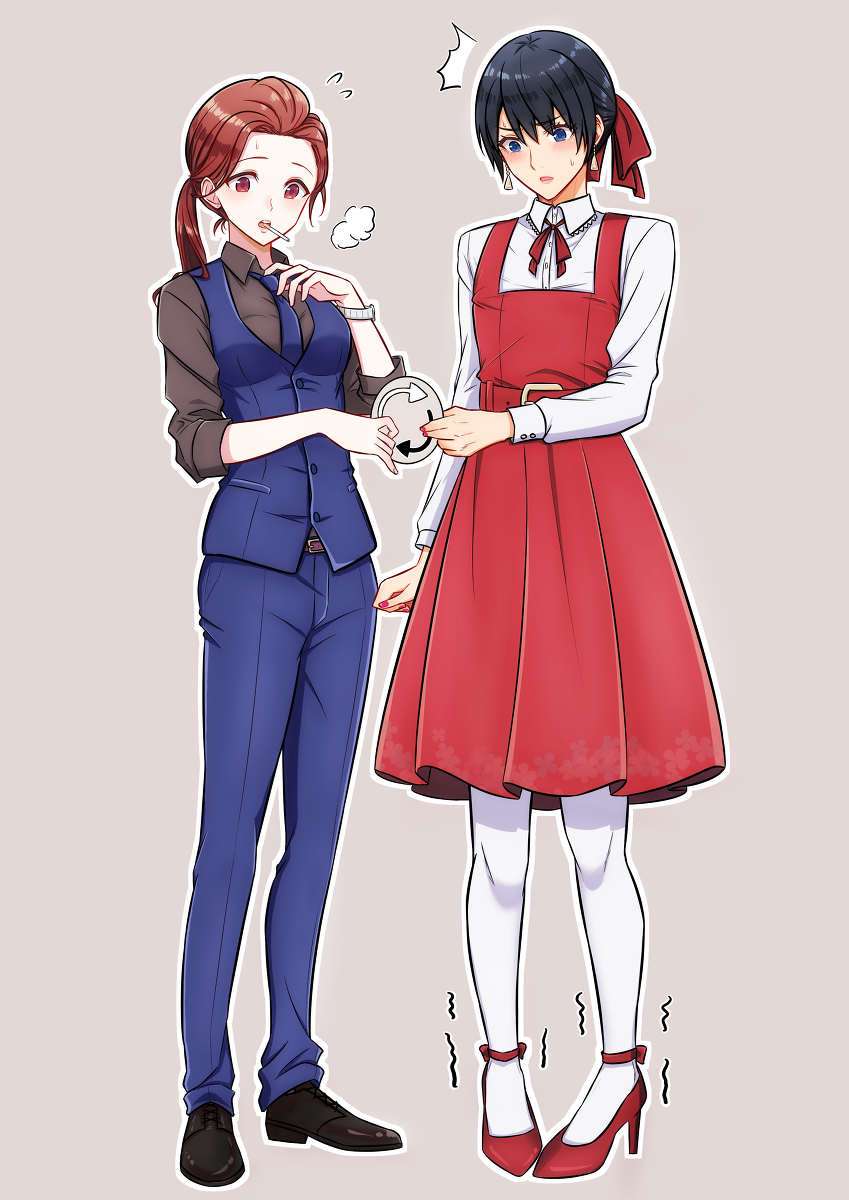 This is a pixiv picture whose title is 🔄.
