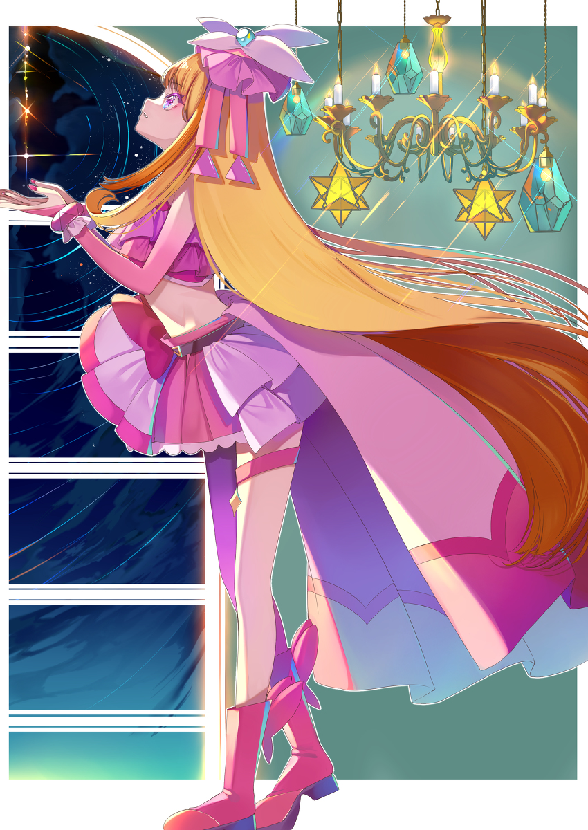 This is a pixiv picture whose title is キュアバタフライ🦋.