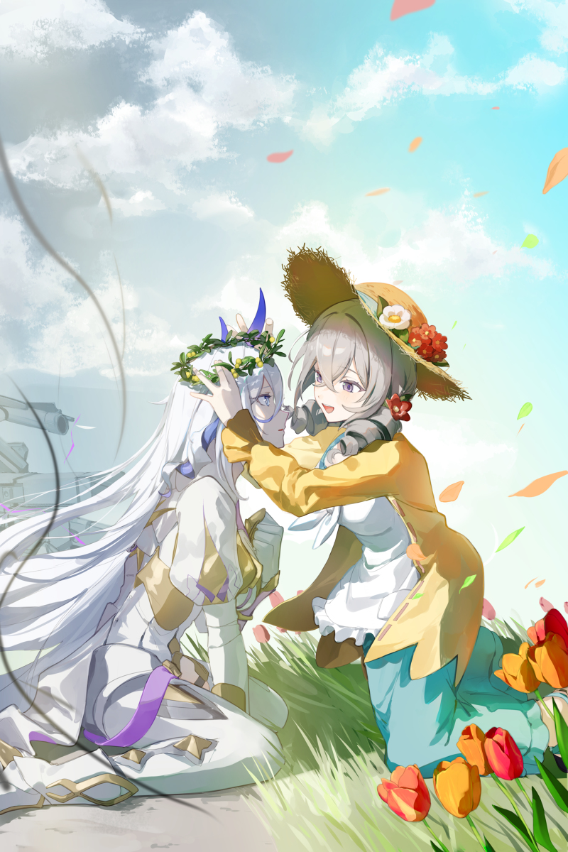 This is a pixiv picture whose title is 生命の祝福をあなたに.