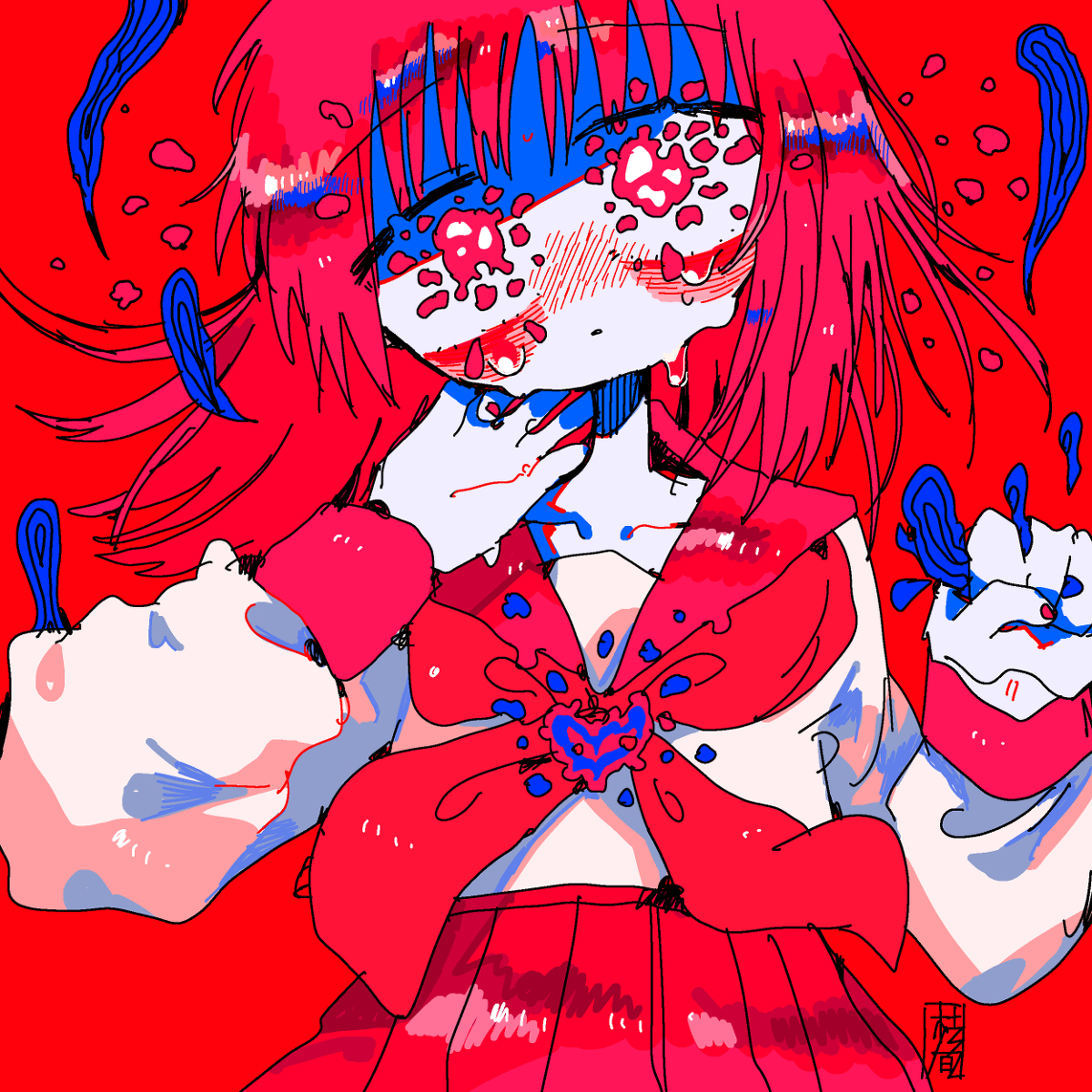 This is a pixiv picture whose title is 深呼吸は、また後で。.