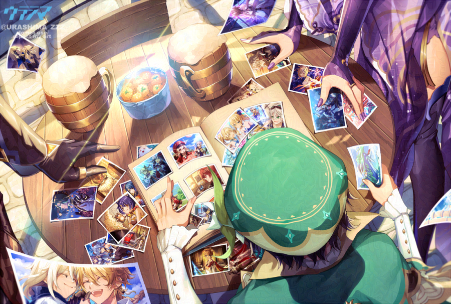 This is a pixiv picture whose title is 全て君と歩んだ軌跡.