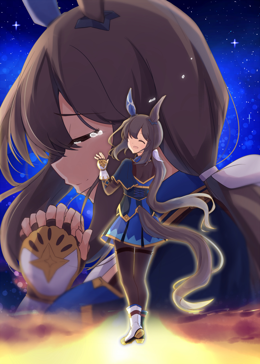 This is a pixiv picture whose title is 君を忘れたこの世界を  愛せた時は会いに行くよ.