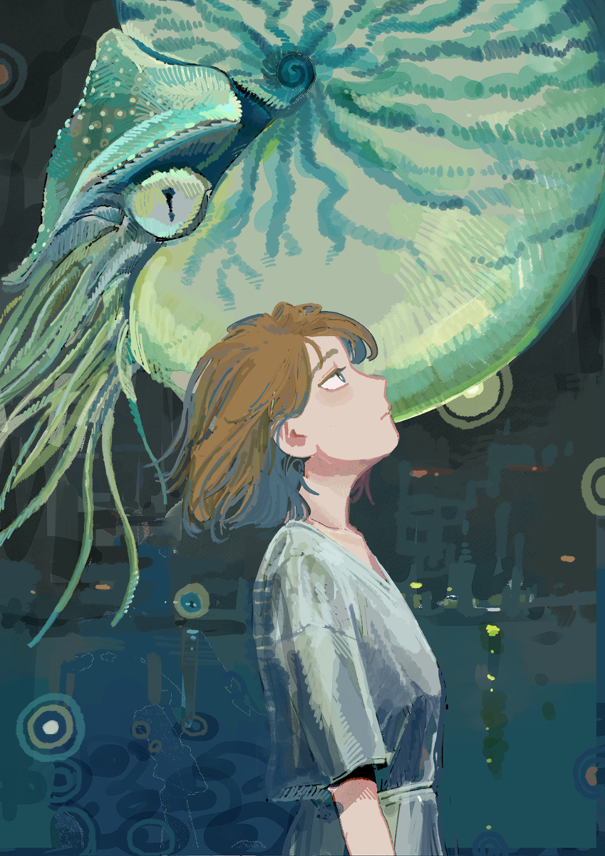 This is a pixiv picture whose title is Nautilus.