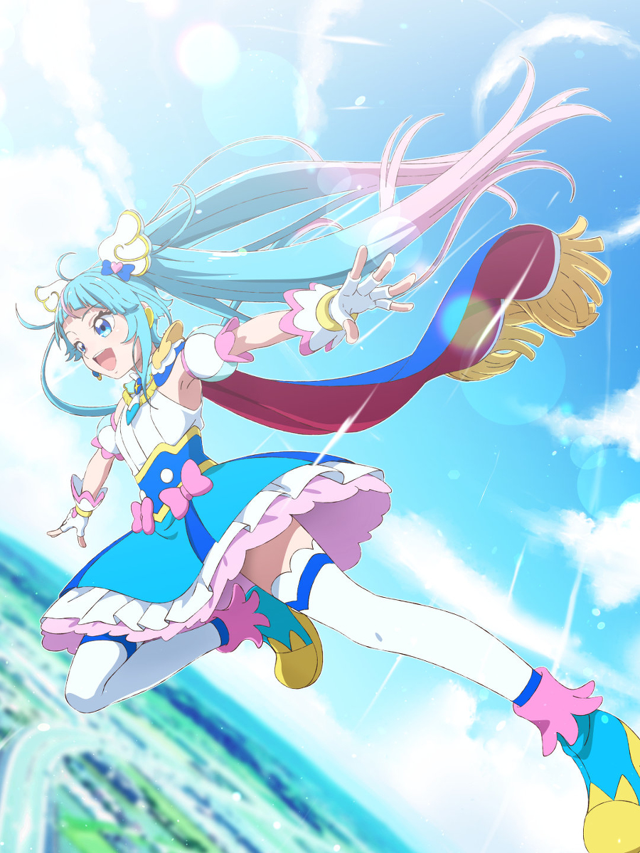 This is a pixiv picture whose title is CURE-SKY.