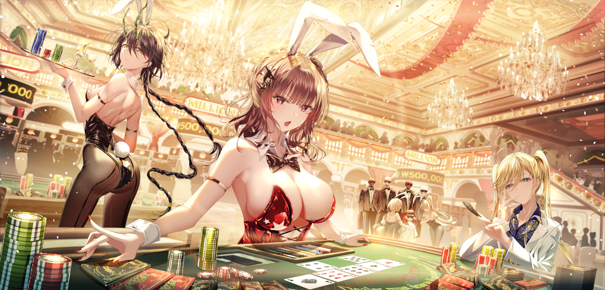 This is a pixiv picture whose title is Casino.