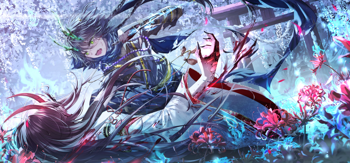 This is a pixiv picture whose title is Aizen.