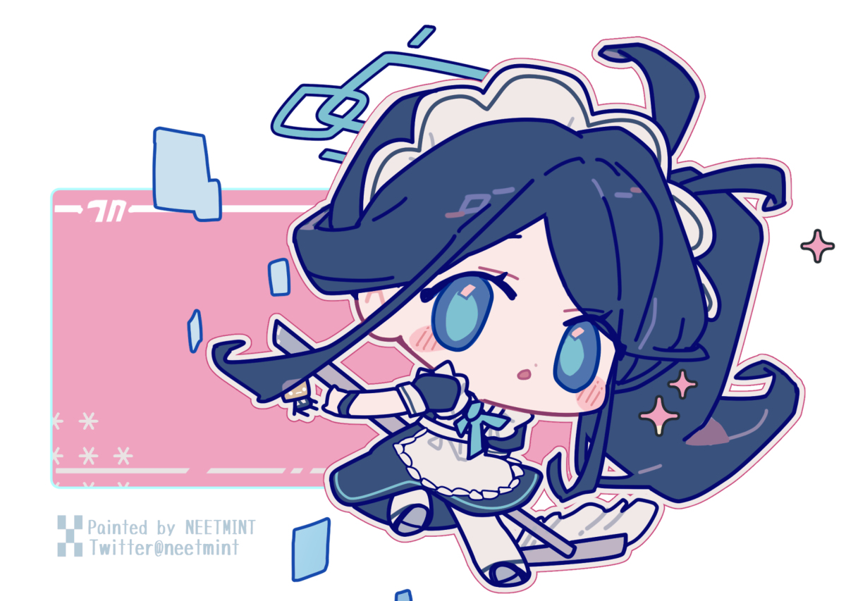 This is a pixiv picture whose title is メイドアリス②.