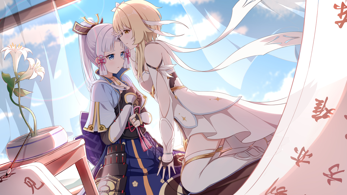 This is a pixiv picture whose title is 荧鹭-无题-相见时难别亦难.