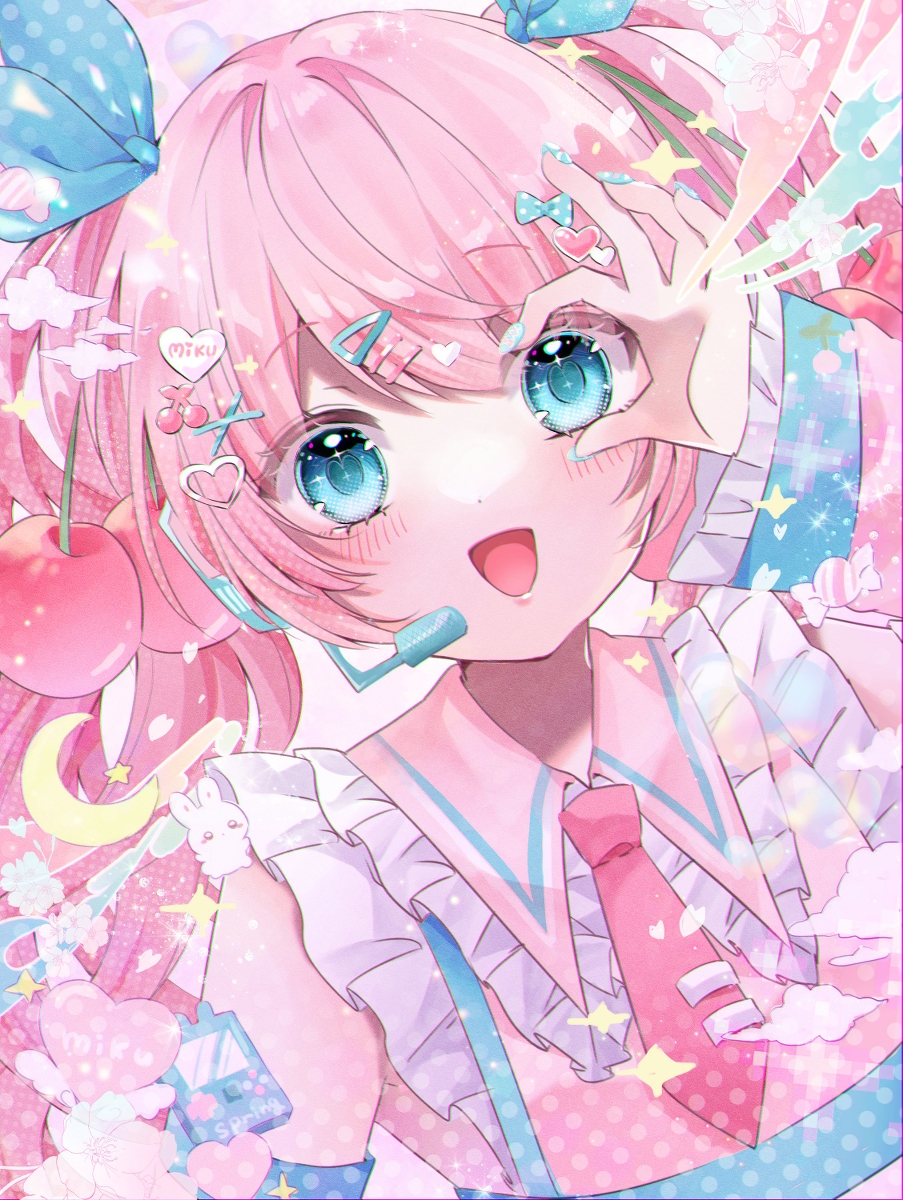This is a pixiv picture whose title is 🌸.