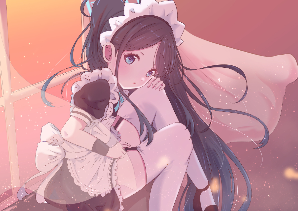 This is a pixiv picture whose title is さよならを教えないで.