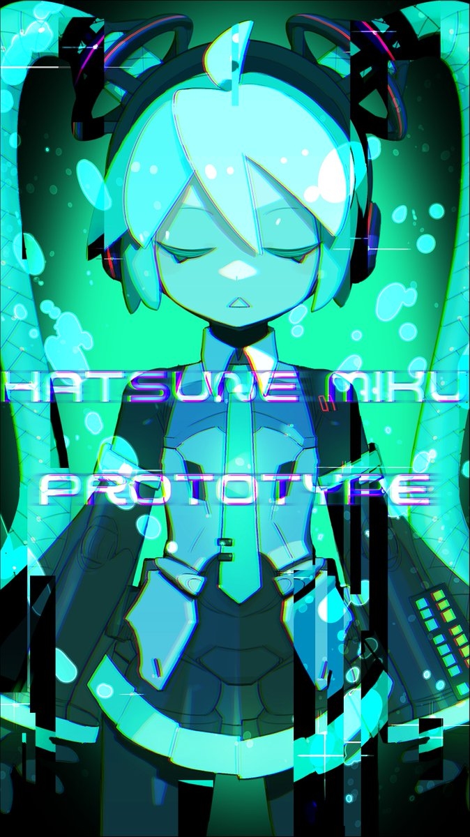 This is a pixiv picture whose title is プロトミク13.