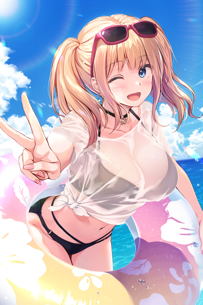 This is a pixiv picture whose title is イェイ！.