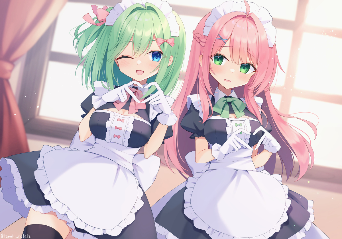 This is a pixiv picture whose title is うちの子メイド.