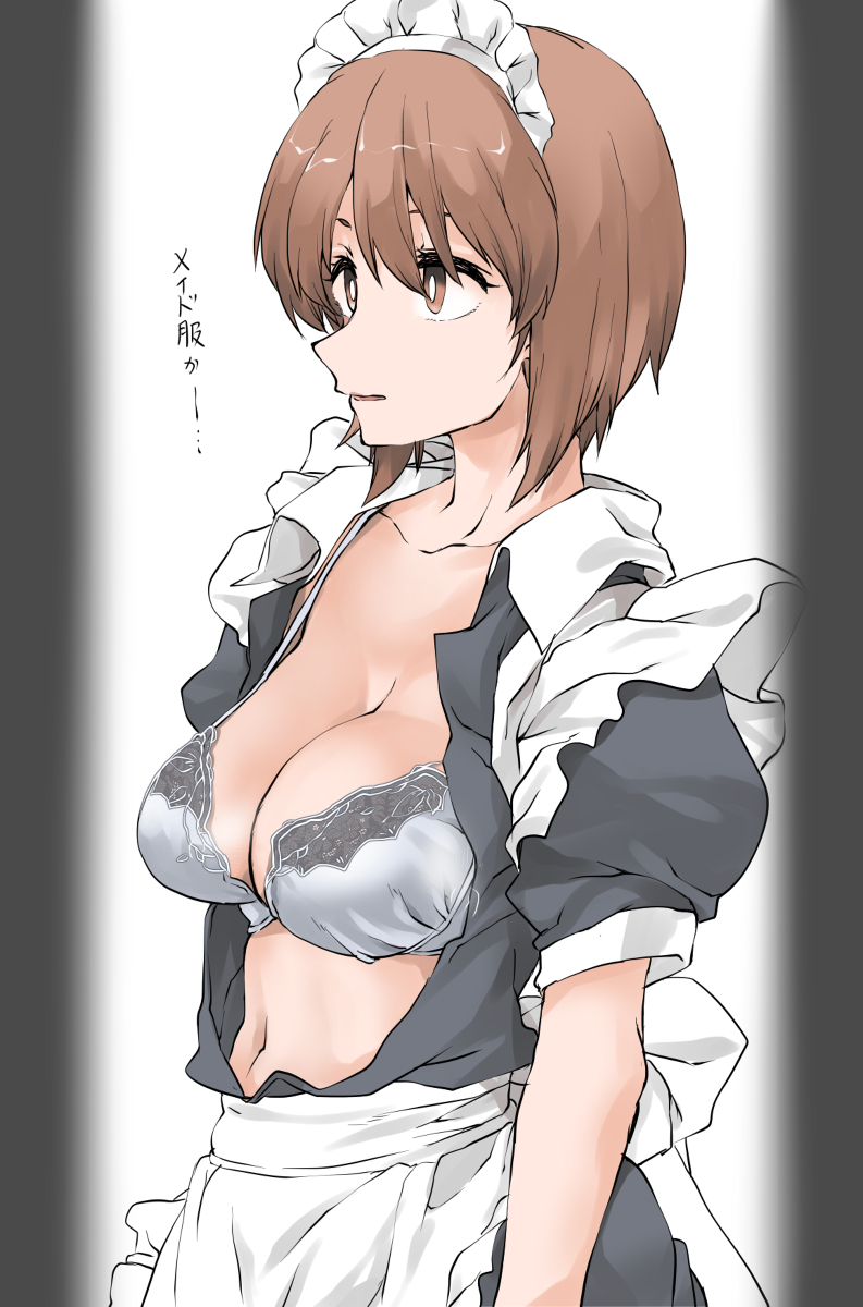 This is a pixiv picture whose title is メイド道.