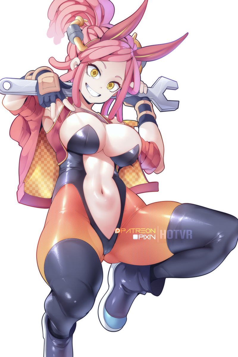 This is a pixiv picture whose title is Mei Hatsume bunniefied..