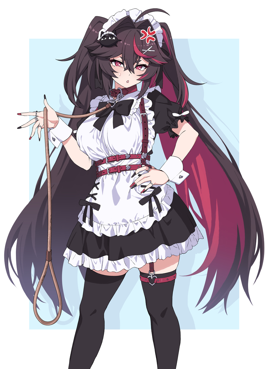 This is a pixiv picture whose title is メイドの日.
