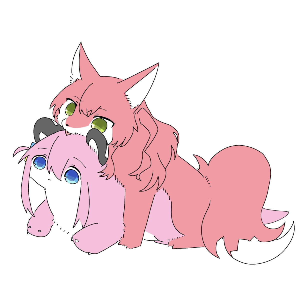 This is a pixiv picture whose title is けもぼまとめ.