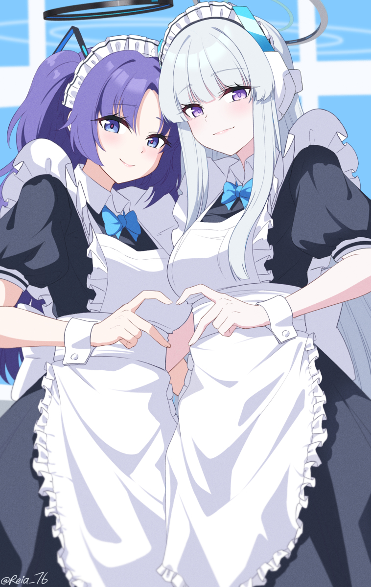 This is a pixiv picture whose title is ノア & ユウカ.