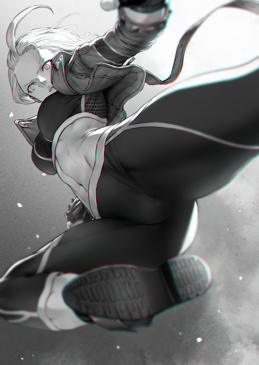 This is a pixiv picture whose title is キャミィ・ホワイト.