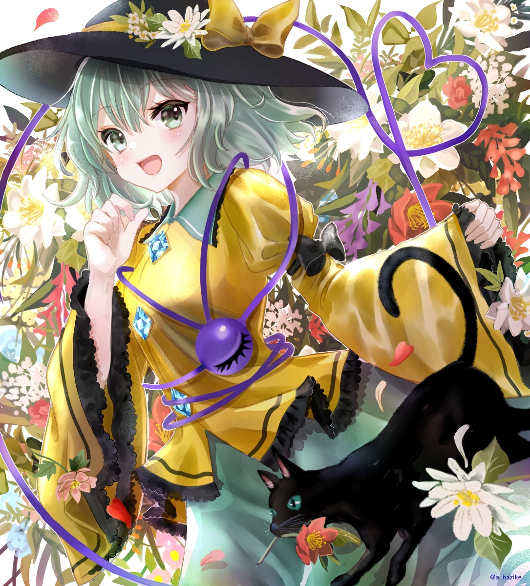This is a pixiv picture whose title is 5月14日はこいしの日.