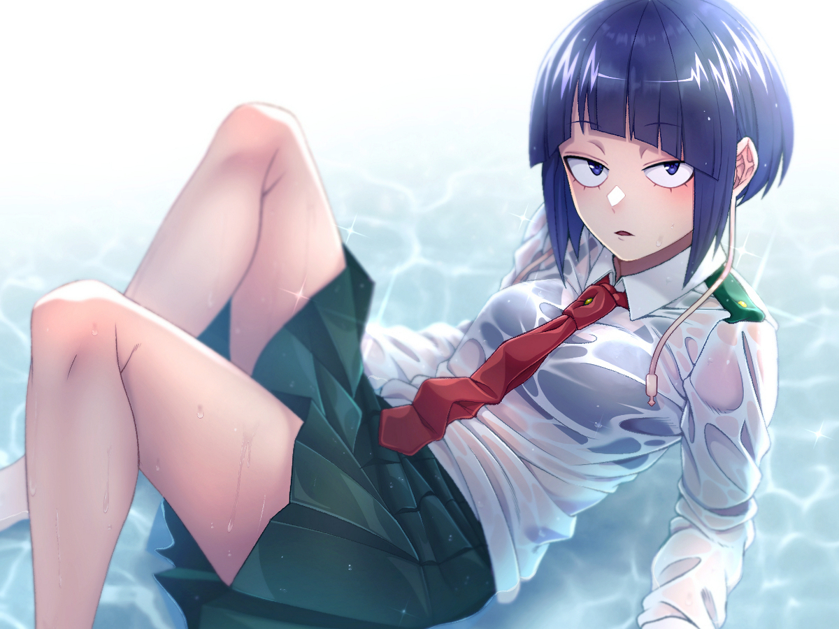 This is a pixiv picture whose title is 耳郎.