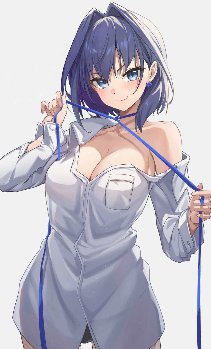 This is a pixiv picture whose title is Kronii.