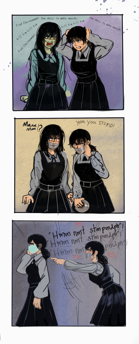 This is a pixiv picture whose title is Yoru is silent.
