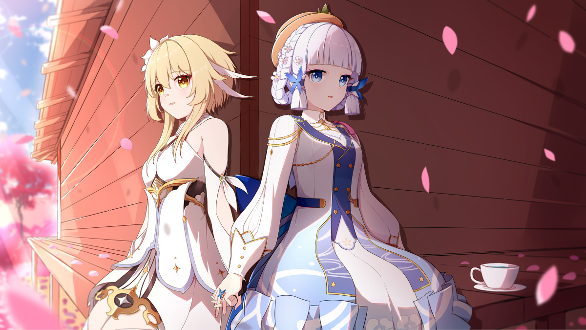 This is a pixiv picture whose title is 荧鹭-花谢花飞花满天.