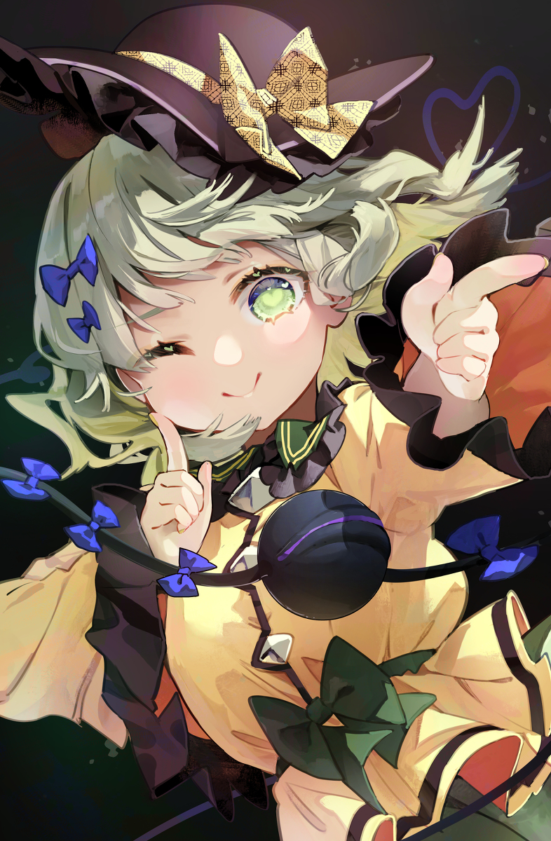 This is a pixiv picture whose title is こいしちゃん.