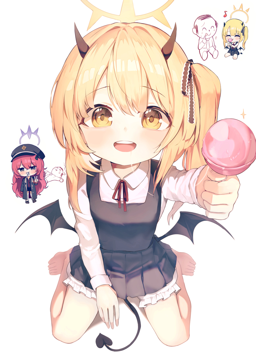 This is a pixiv picture whose title is 【ブルアカ】 イブキ.