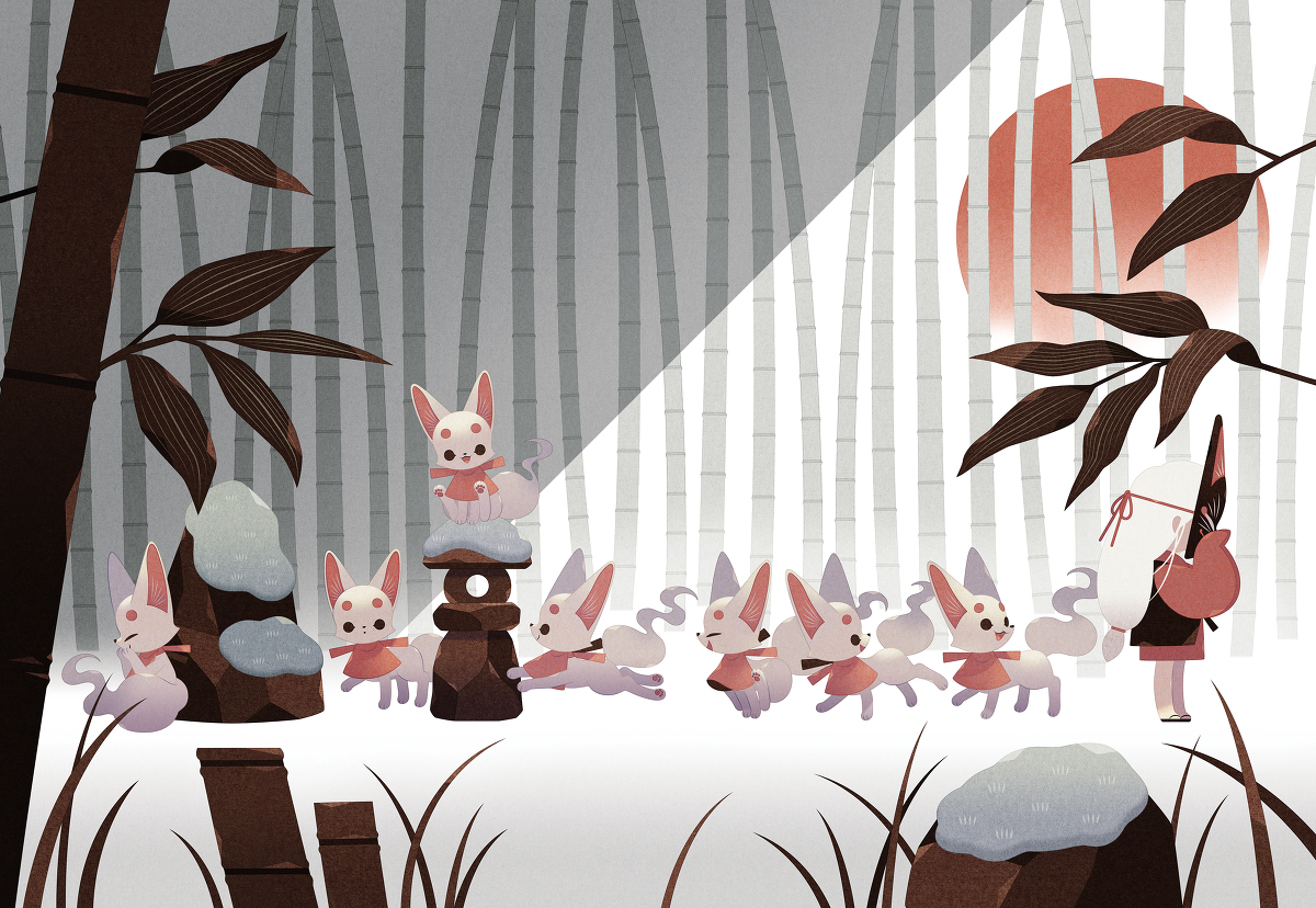 This is a pixiv picture whose title is もういいかい.