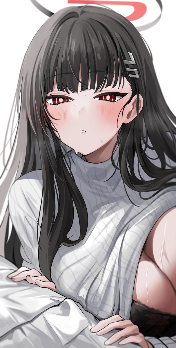 This is a pixiv picture whose title is ;;.