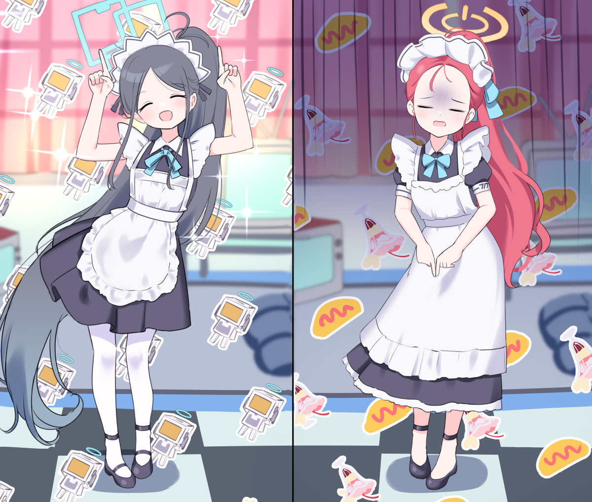 This is a pixiv picture whose title is [Commission] ユズ・アリ.