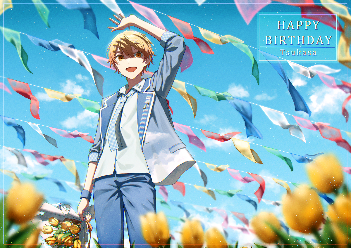 This is a pixiv picture whose title is Happy Birthday🌟.