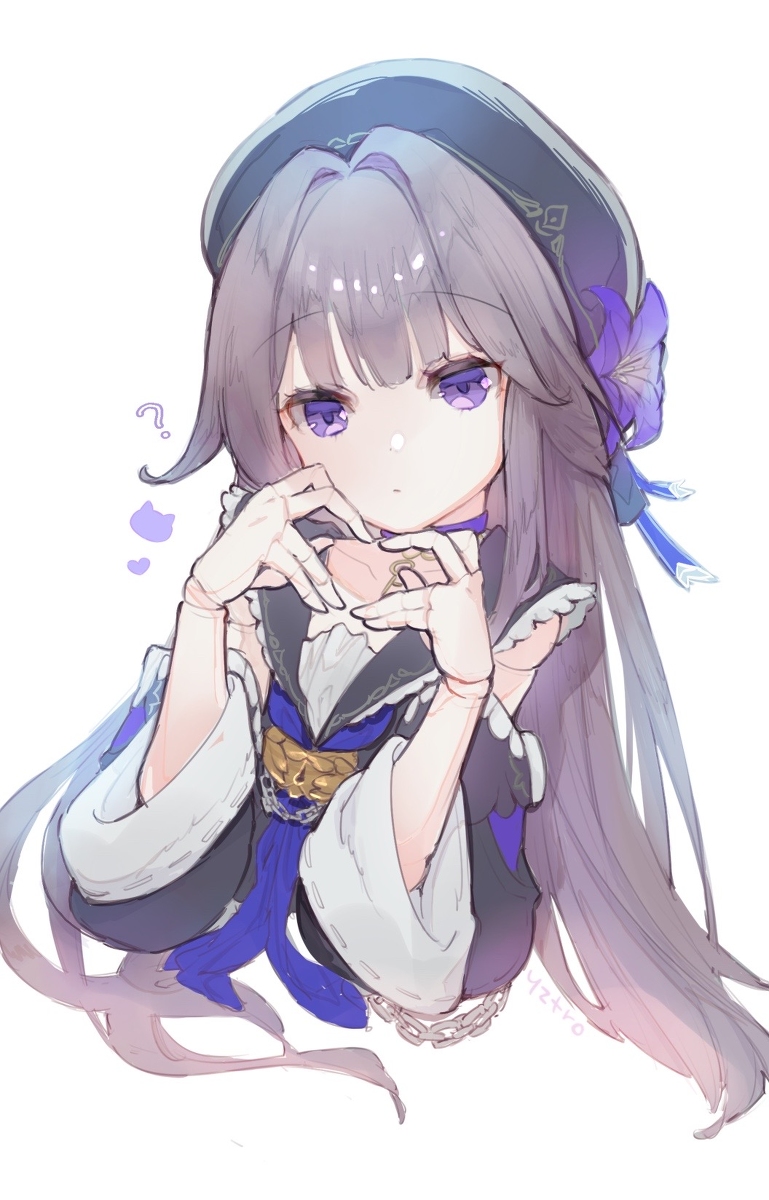 This is a pixiv picture whose title is ヘルタ、手ハートして.