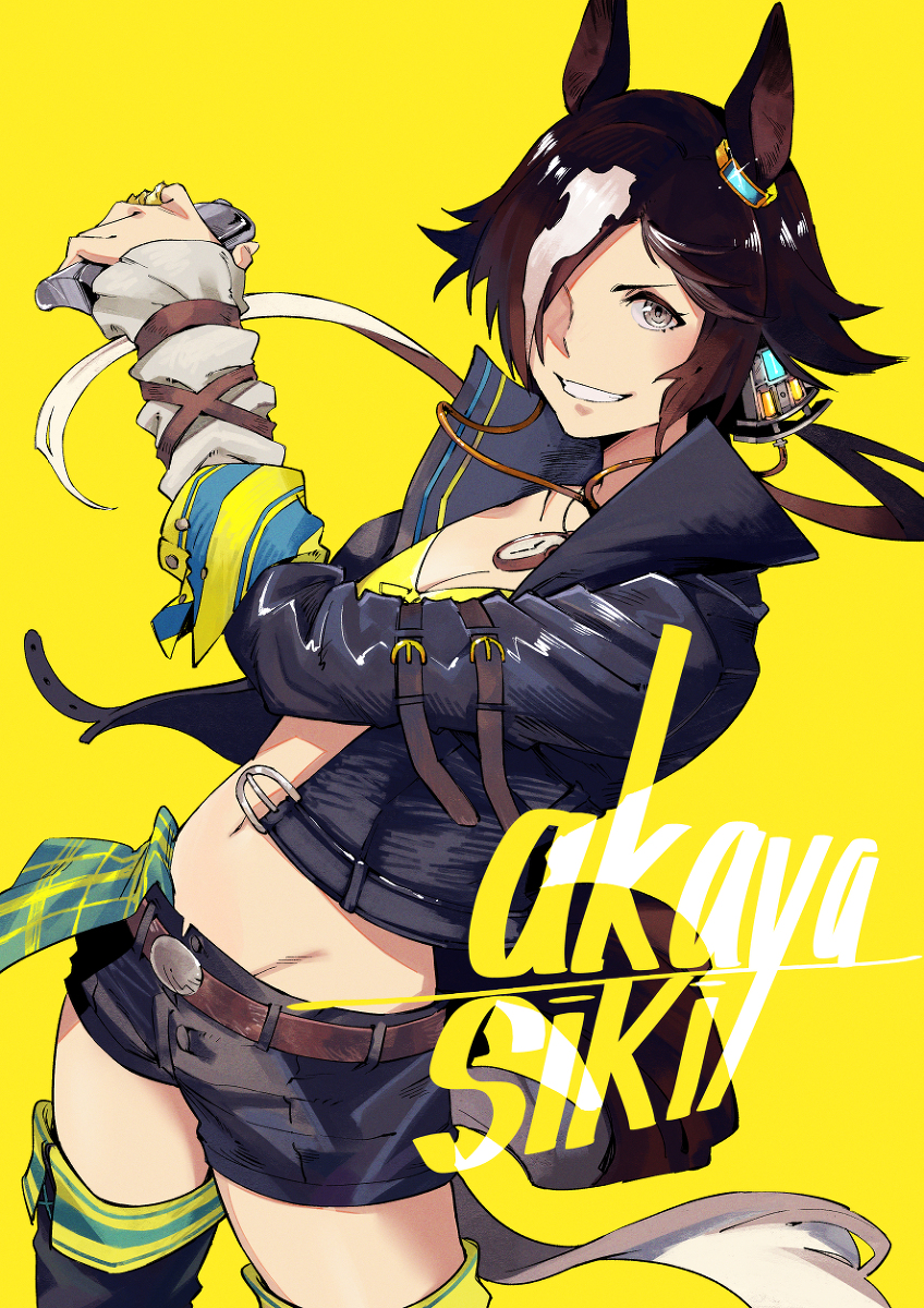 This is a pixiv picture whose title is ウオッカ.