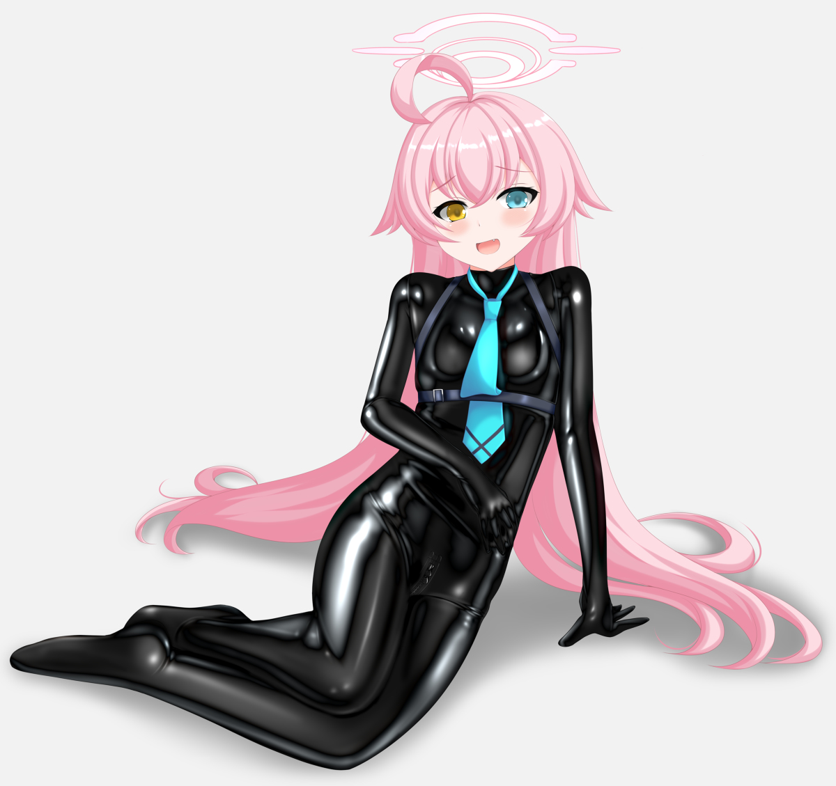 This is a pixiv picture whose title is ぴっちり小鳥遊ホシノ.