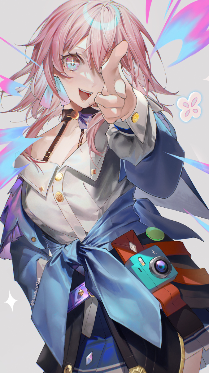 This is a pixiv picture whose title is March 7th.