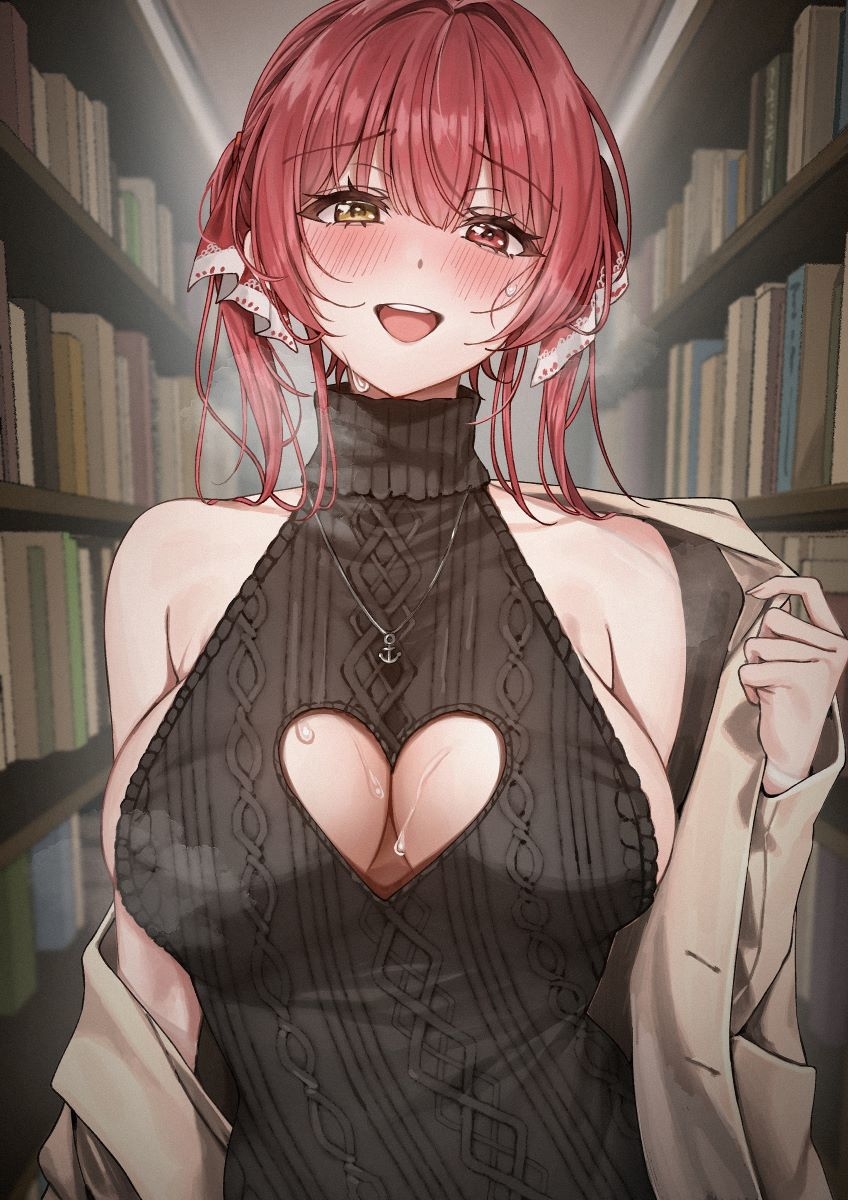 This is a pixiv picture whose title is 宝鐘マリン.