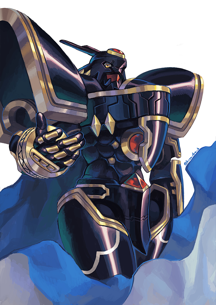 This is a pixiv picture whose title is ロイヤルナイツ (アルファモンのみ)　まとめ5.