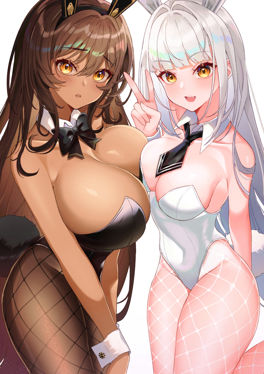 This is a pixiv picture whose title is Noir & Blanc.