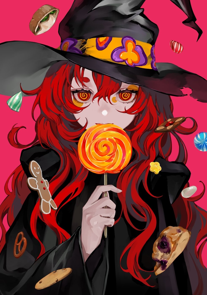 This is a pixiv picture whose title is 魔女と猟犬Ⅳ.