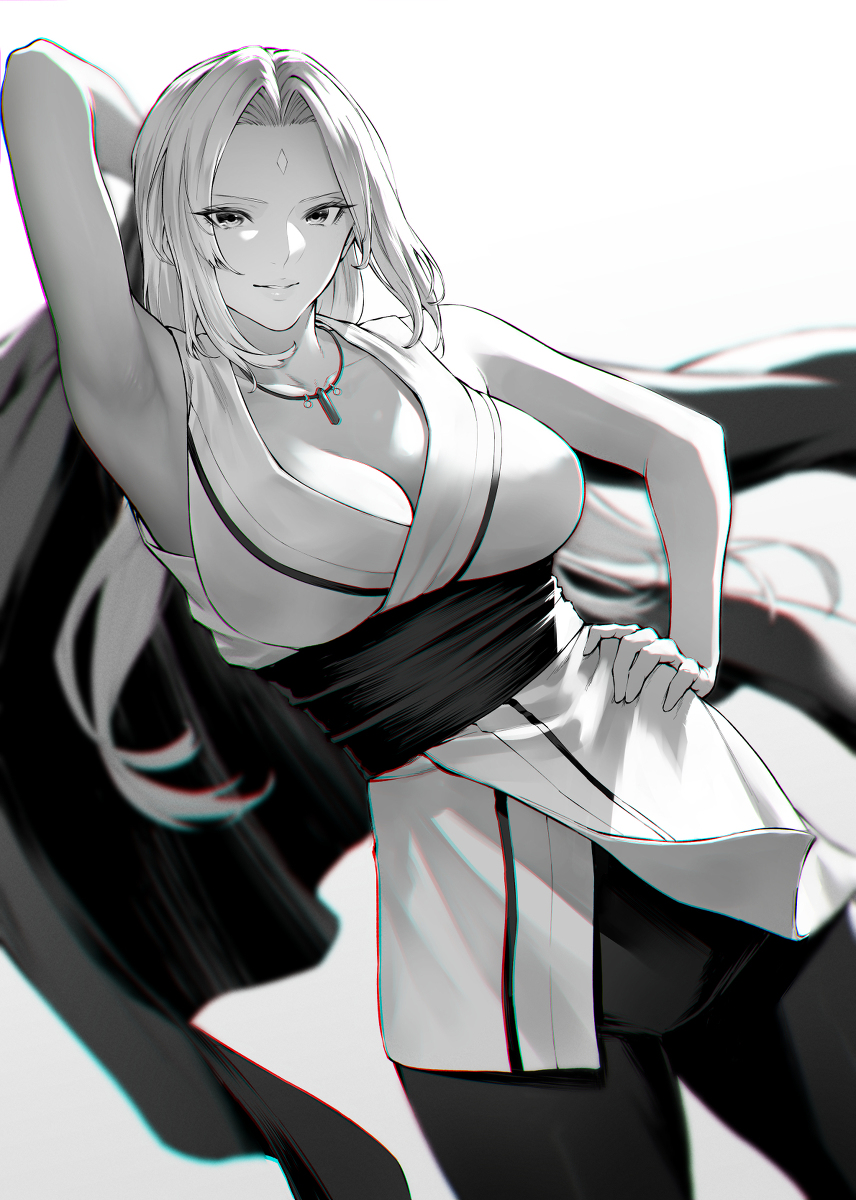 This is a pixiv picture whose title is NARUTO/綱手.