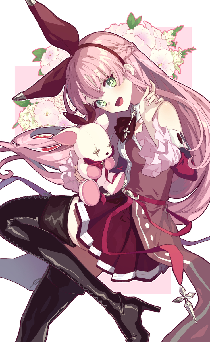This is a pixiv picture whose title is 紅.