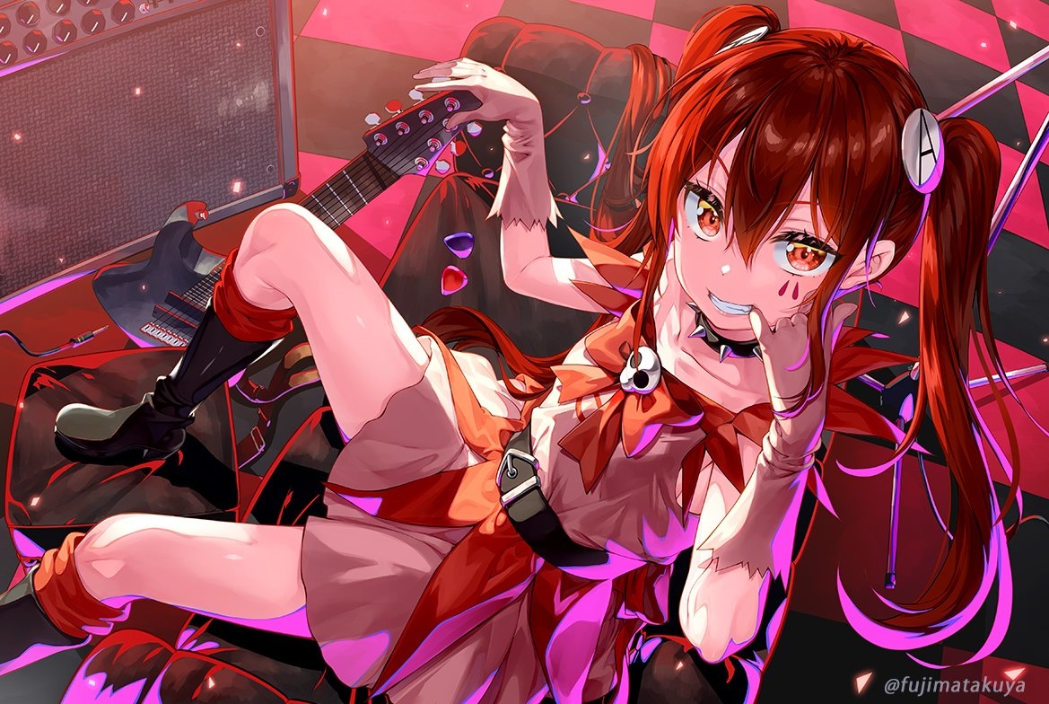 This is a pixiv picture whose title is 魔法少女アナーキー.