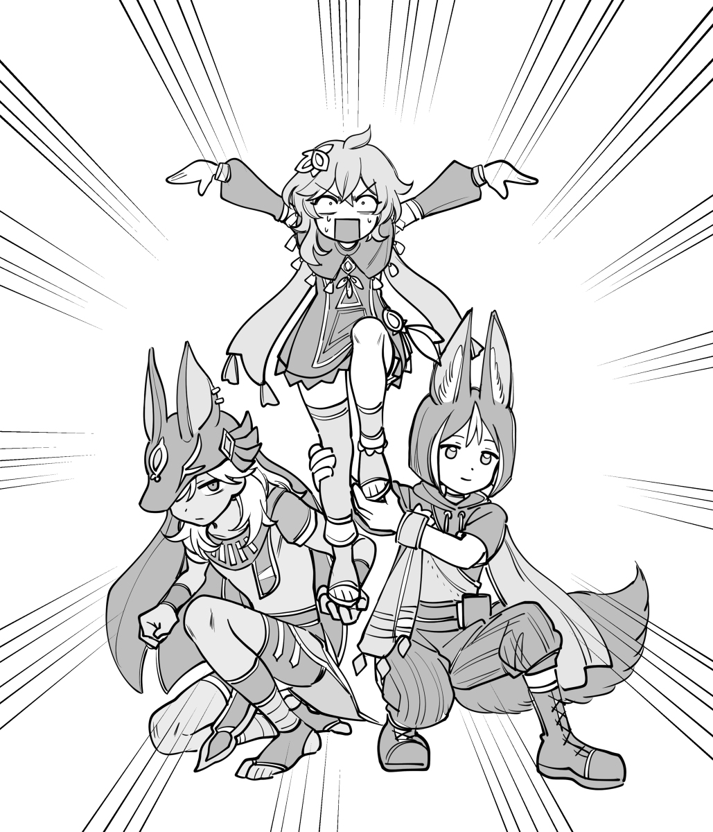 This is a pixiv picture whose title is genshin.