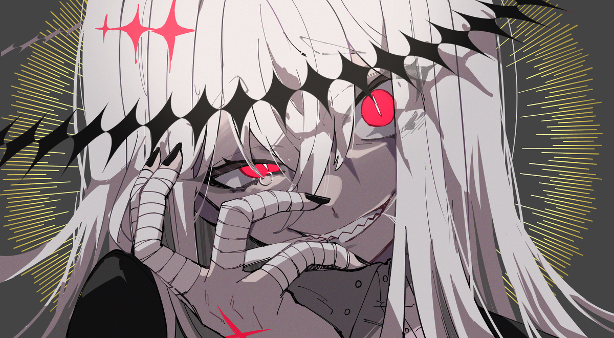 This is a pixiv picture whose title is ゲキヤク.
